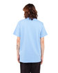 Shaka Wear Adult 6 oz., Active Short-Sleeve Crewneck T-Shirt SKY BLUE ModelBack