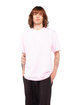 Shaka Wear Adult Active Short-Sleeve Crewneck T-Shirt pink ModelQrt