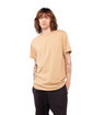 Shaka Wear Adult Active Short-Sleeve Crewneck T-Shirt khaki ModelQrt