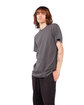 Shaka Wear Adult Active Short-Sleeve Crewneck T-Shirt dark grey ModelQrt