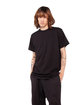 Shaka Wear Adult Active Short-Sleeve Crewneck T-Shirt black ModelQrt