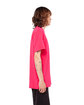 Shaka Wear Adult 6 oz., Active Short-Sleeve Crewneck T-Shirt HOT PINK ModelSide
