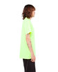 Shaka Wear Adult 6 oz., Active Short-Sleeve Crewneck T-Shirt LIME ModelSide