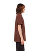 Shaka Wear Adult 6 oz., Active Short-Sleeve Crewneck T-Shirt BROWN ModelSide