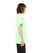 Shaka Wear Adult 6 oz., Active Short-Sleeve Crewneck T-Shirt SAFETY GREEN ModelSide