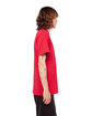 Shaka Wear Adult 6 oz., Active Short-Sleeve Crewneck T-Shirt RED ModelSide