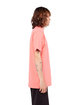Shaka Wear Adult 6 oz., Active Short-Sleeve Crewneck T-Shirt CORAL ModelSide
