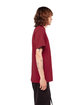 Shaka Wear Adult 6 oz., Active Short-Sleeve Crewneck T-Shirt CARDINAL ModelSide