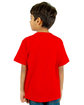 Shaka Wear Youth Baseball Jersey red ModelBack