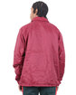 Shaka Wear Coaches Jacket burgundy ModelBack