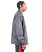 Shaka Wear Coaches Jacket dark grey ModelSide
