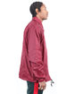 Shaka Wear Coaches Jacket burgundy ModelSide