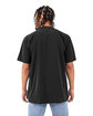 Shaka Wear Garment-Dyed Crewneck T-Shirt black ModelBack
