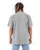 Shaka Wear Garment-Dyed Crewneck T-Shirt cement ModelBack
