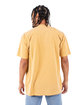 Shaka Wear Garment-Dyed Crewneck T-Shirt mustard ModelBack