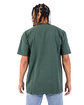 Shaka Wear Garment-Dyed Crewneck T-Shirt moss ModelBack