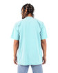 Shaka Wear Garment-Dyed Crewneck T-Shirt powder blue ModelBack