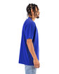 Shaka Wear Garment-Dyed Crewneck T-Shirt royal ModelSide