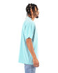 Shaka Wear Garment-Dyed Crewneck T-Shirt powder blue ModelSide