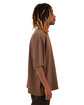 Shaka Wear Garment-Dyed Crewneck T-Shirt mocha ModelSide