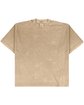 Shaka Wear Adult Garment-Dyed Drop-Shoulder T-Shirt oatmeal FlatFront