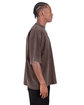Shaka Wear Adult Garment-Dyed Drop-Shoulder T-Shirt mocha ModelSide