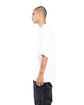 Shaka Wear Men's Garment Dyed Designer T-Shirt white ModelSide