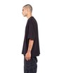 Shaka Wear Men's Garment Dyed Designer T-Shirt black ModelSide