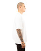 Shaka Wear Men's Garment Dyed Reverse T-Shirt white ModelSide