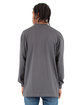 Shaka Wear Adult Max Heavyweight Long-Sleeve T-Shirt dark grey ModelBack