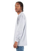 Shaka Wear Adult Max Heavyweight Long-Sleeve T-Shirt heather grey ModelSide