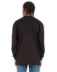Shaka Wear Tall 7.5 oz., Max Heavyweight Long-Sleeve T-Shirt BLACK ModelBack