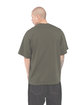 Shaka Wear Adult Max Heavyweight T-Shirt olive ModelBack