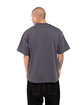 Shaka Wear Adult Max Heavyweight T-Shirt charcoal gry hth ModelBack