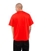 Shaka Wear Adult Max Heavyweight T-Shirt red ModelBack