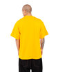 Shaka Wear Adult Max Heavyweight T-Shirt gold ModelBack