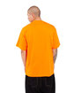 Shaka Wear Adult Max Heavyweight T-Shirt orange ModelBack