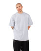 Shaka Wear Adult Max Heavyweight T-Shirt heather grey ModelQrt