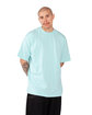 Shaka Wear Adult Max Heavyweight T-Shirt powder blue ModelQrt