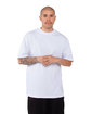 Shaka Wear Men's Tall Max Heavyweight Short-Sleeve T-Shirt white ModelQrt