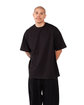 Shaka Wear Men's Tall Max Heavyweight Short-Sleeve T-Shirt black ModelQrt
