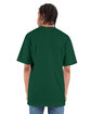 Shaka Wear Drop Ship Adult 6.5 oz., RETRO Heavyweight Short-Sleeve T-Shirt GREEN ModelBack