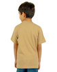 Shaka Wear Youth Active Short-Sleeve T-Shirt khaki ModelBack
