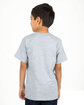 Shaka Wear Youth Active Short-Sleeve T-Shirt heather grey ModelBack