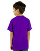 Shaka Wear Youth Active Short-Sleeve T-Shirt purple ModelBack