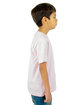 Shaka Wear Youth Active Short-Sleeve T-Shirt pink ModelSide