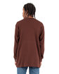 Shaka Wear Adult Thermal T-Shirt brown ModelBack