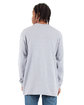 Shaka Wear Adult Thermal T-Shirt heather grey ModelBack