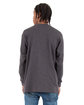 Shaka Wear Adult Thermal T-Shirt charcoal gry hth ModelBack