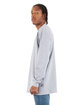 Shaka Wear Adult Thermal T-Shirt heather grey ModelSide